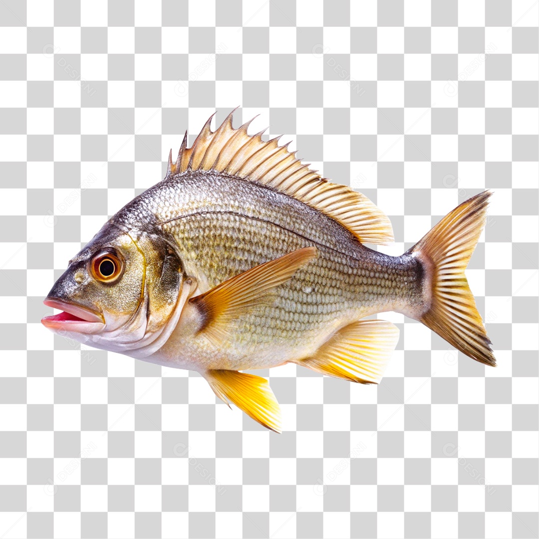 Peixe Pargo PNG Transparente