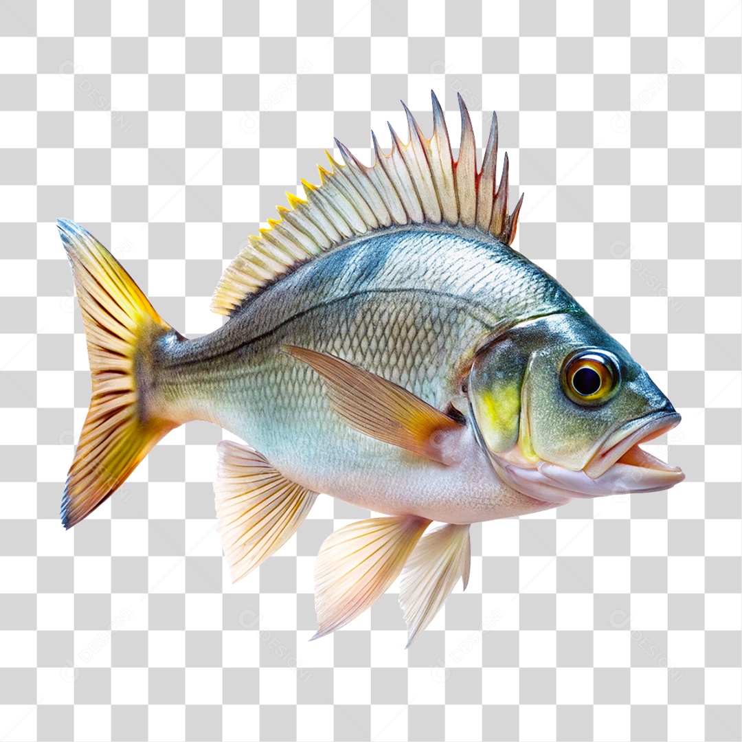 Peixe Pargo PNG Transparente