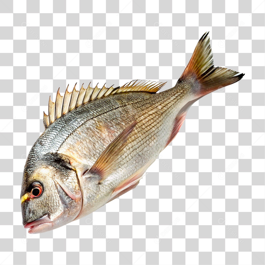 Peixe Pargo PNG Transparente