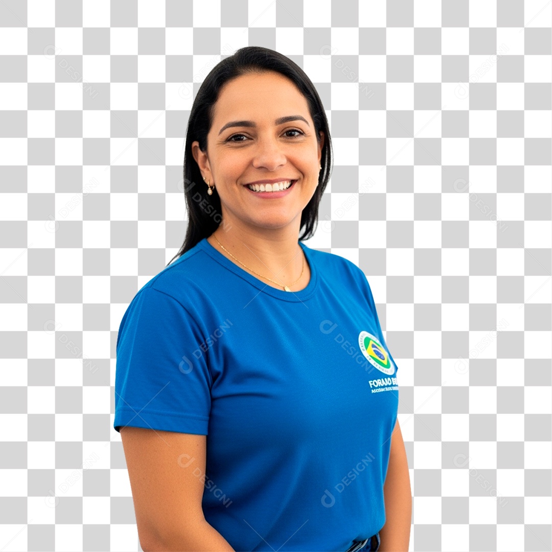 Mulher Sorridente PNG Transparente