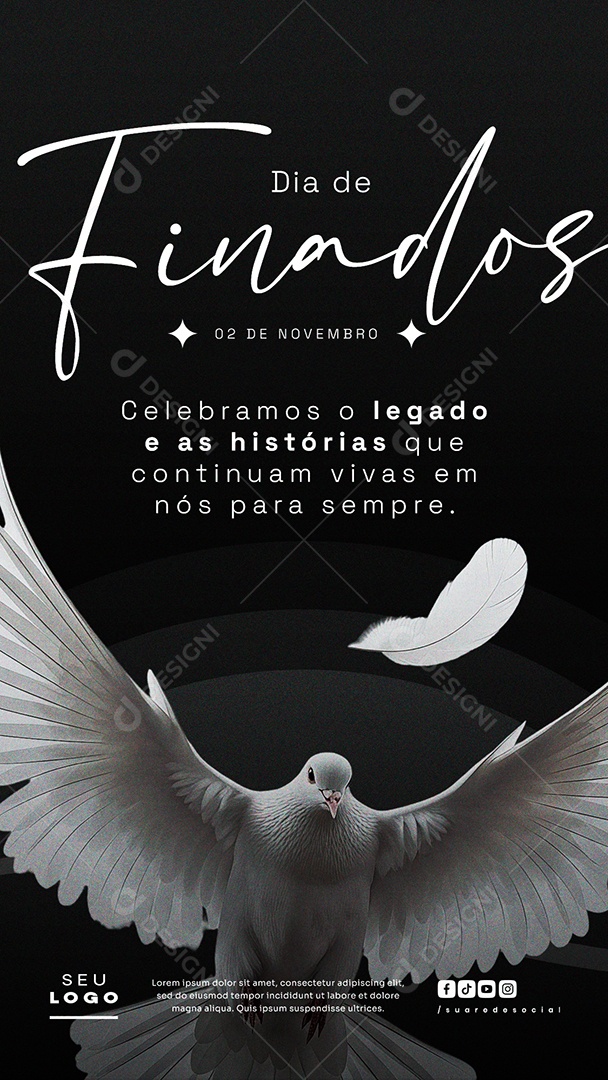 Story Dia de Finados 02 de Novembro Social Media Psd Editável (7)