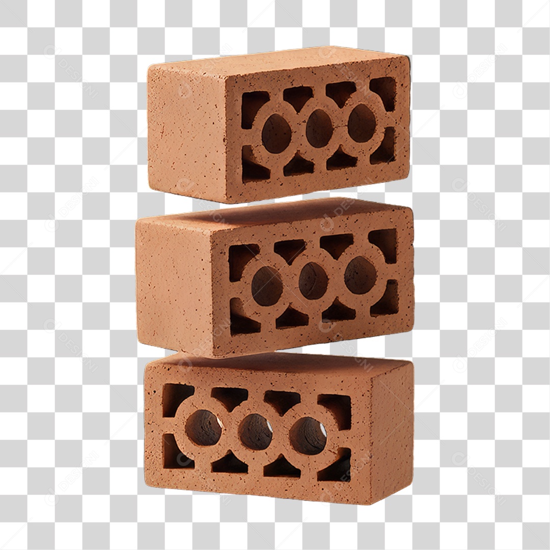 Tijolos Blocos para Construção PNG Transparente