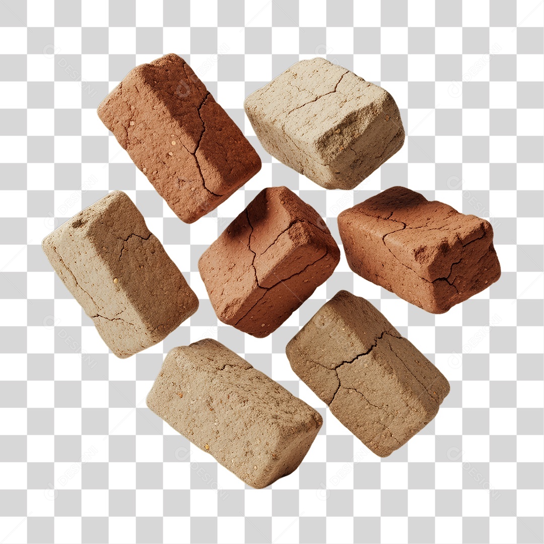 Tijolos Blocos para Construção PNG Transparente