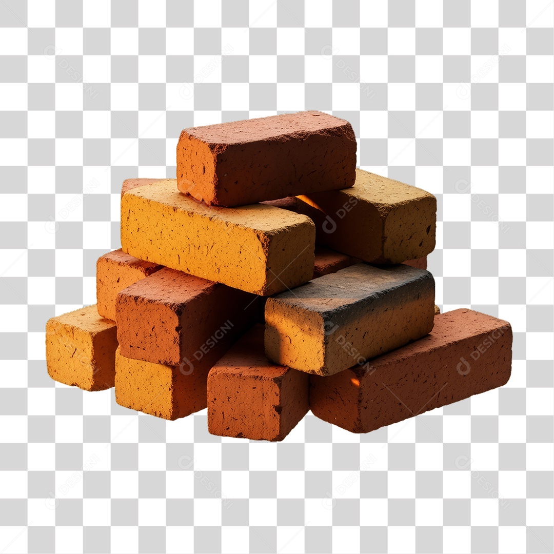 Tijolos Blocos para Construção PNG Transparente