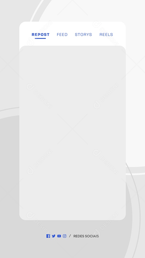 Repost Story Contabilidade Contador Social Media PSD Editável