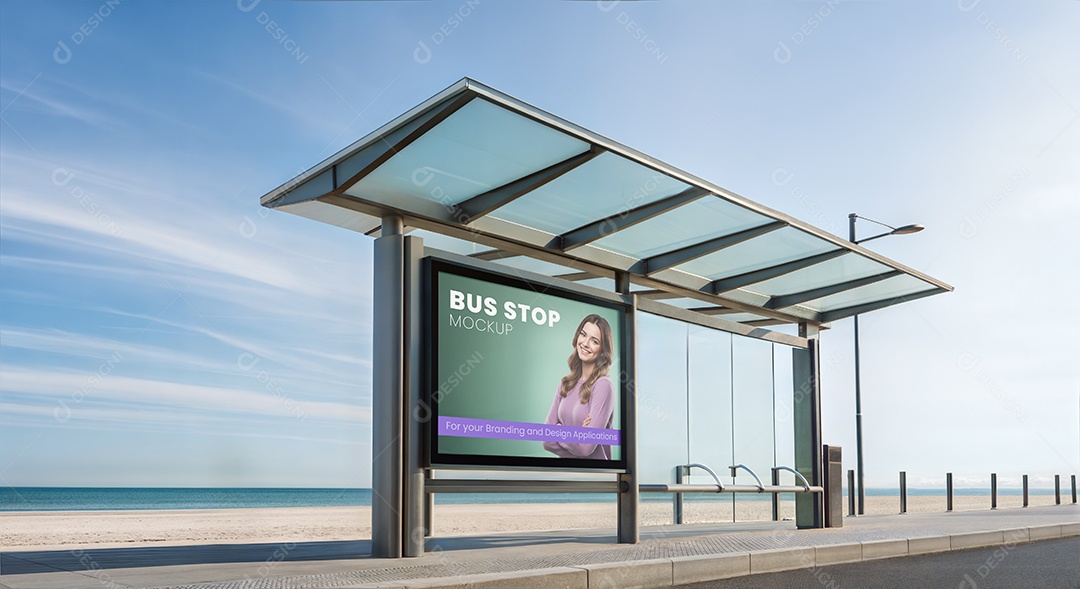 Mockup Anúncio Publicitário PSD Editável