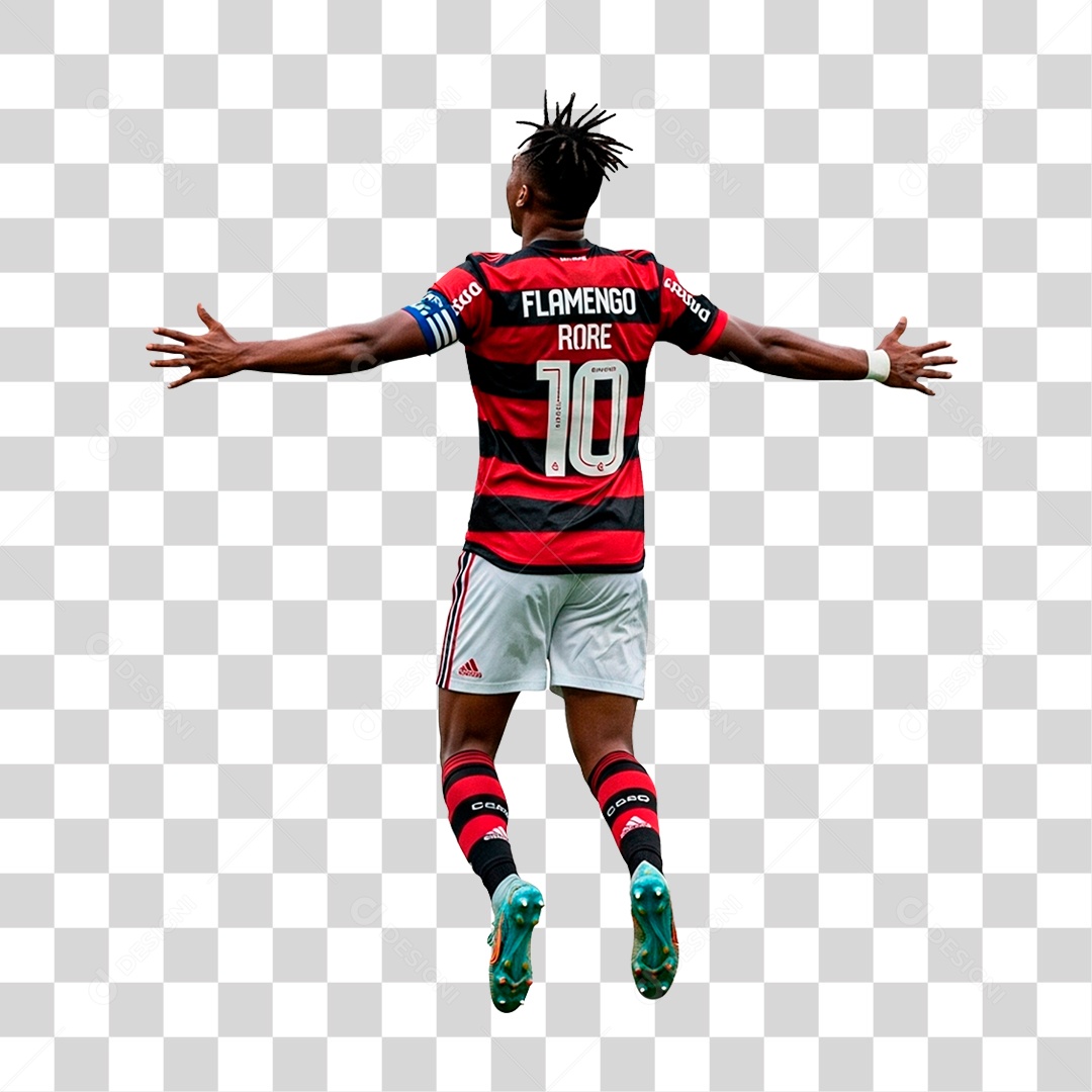 Jogador do Flamengo PNG Transparente