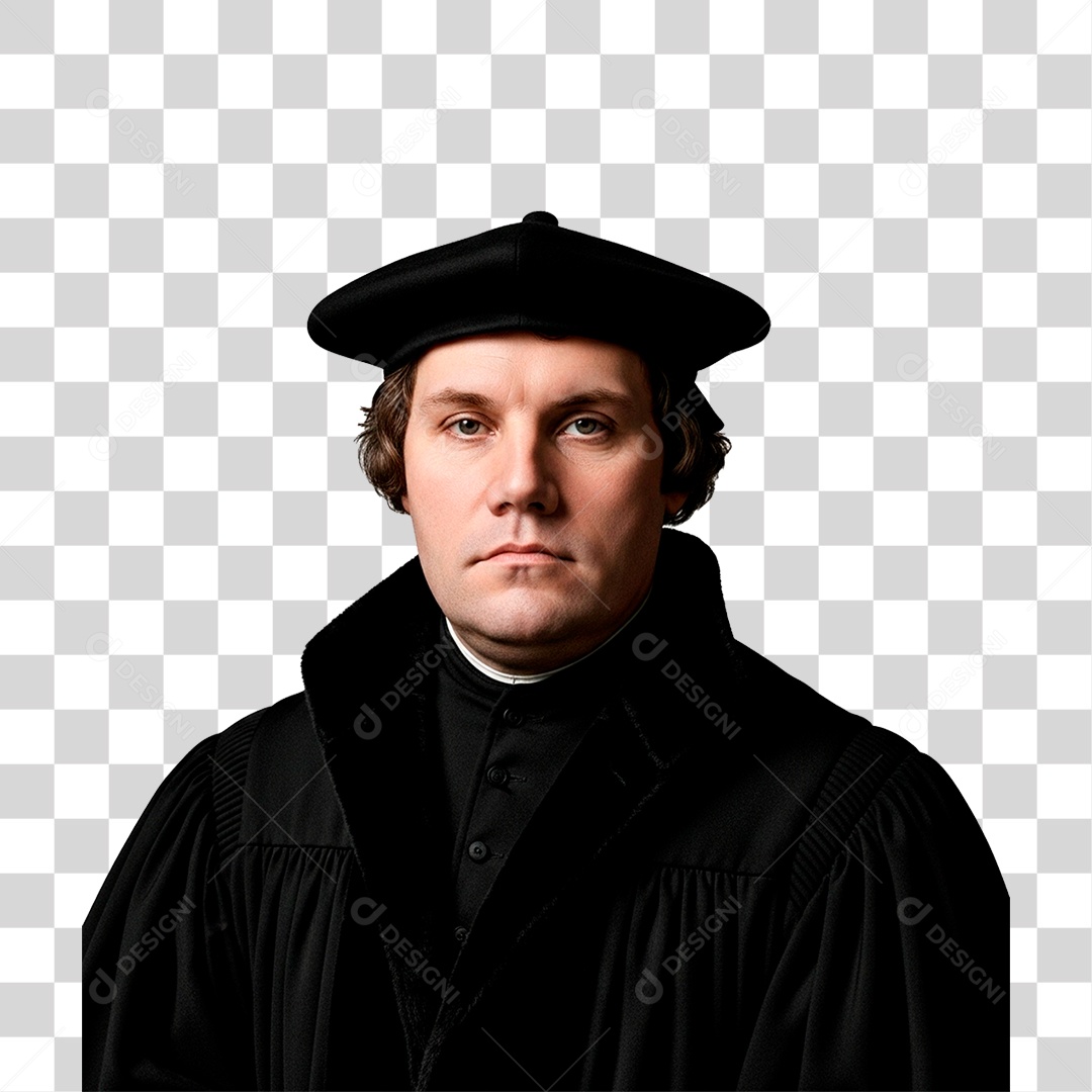 Imagem Semelhante a Martinho Lutero PNG Transparente