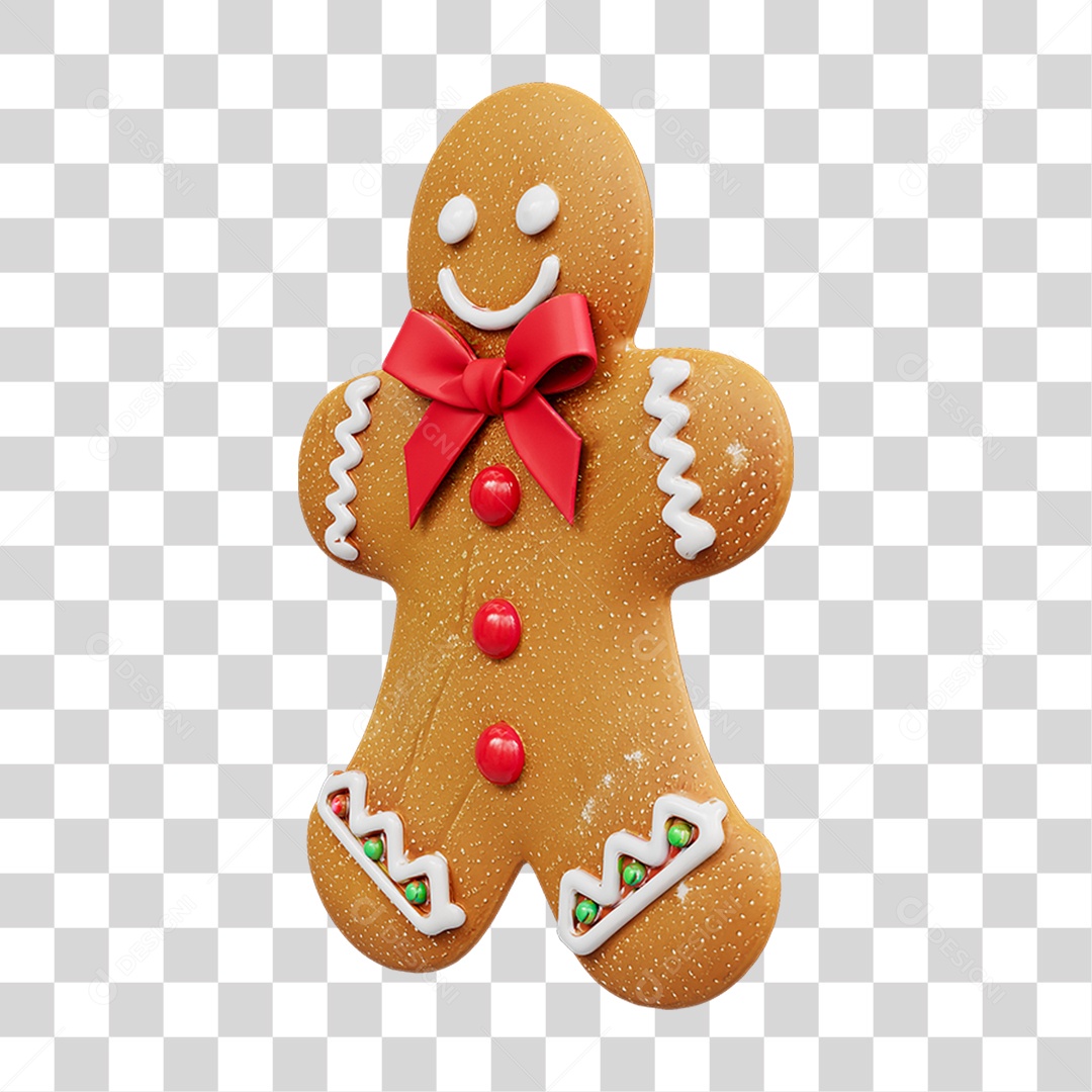 Biscoito de Natal PNG Transparente