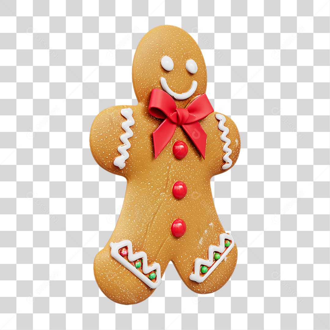 Biscoito de Natal PNG Transparente