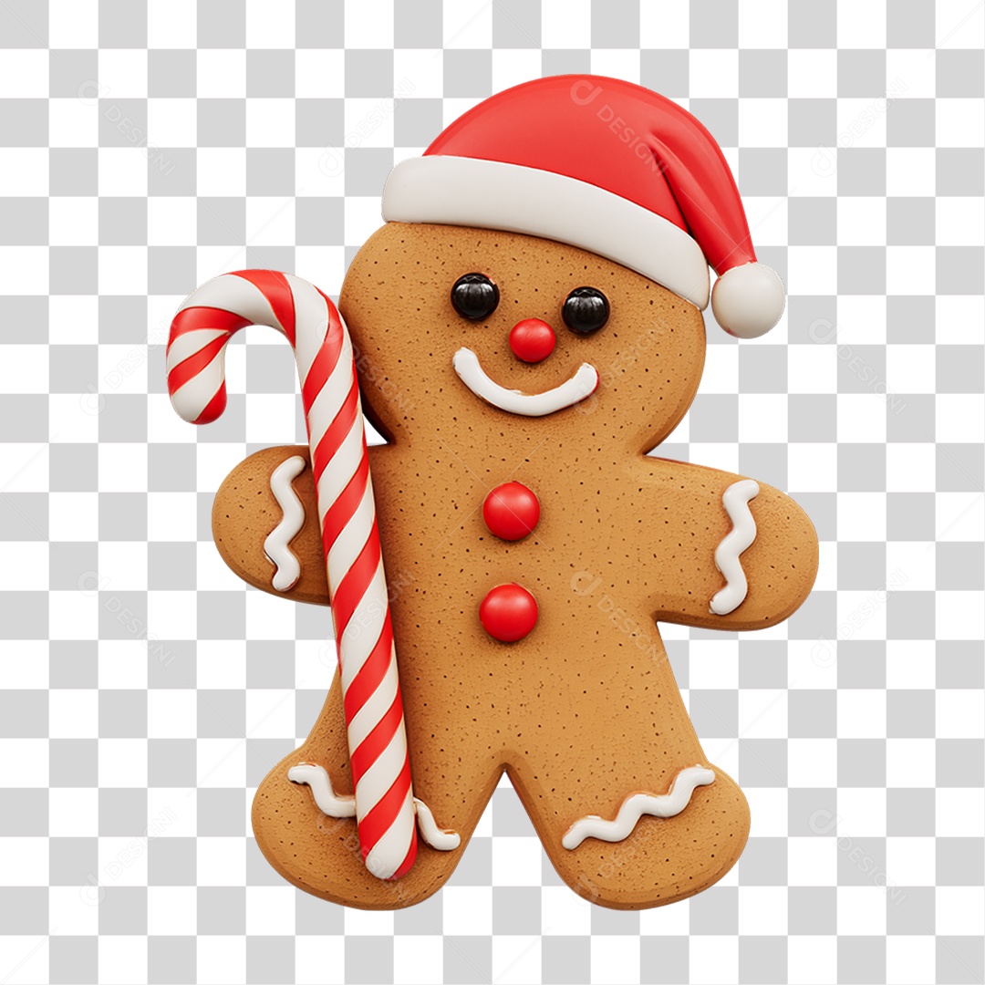 Biscoito de Natal PNG Transparente