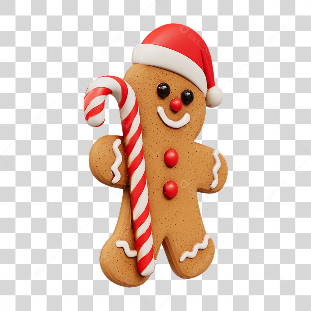 Biscoito de Natal PNG Transparente