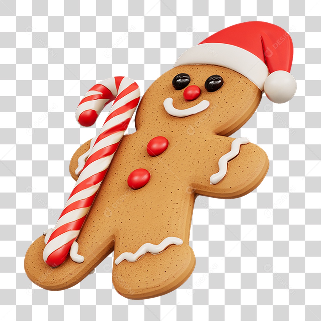 Biscoito de Natal PNG Transparente