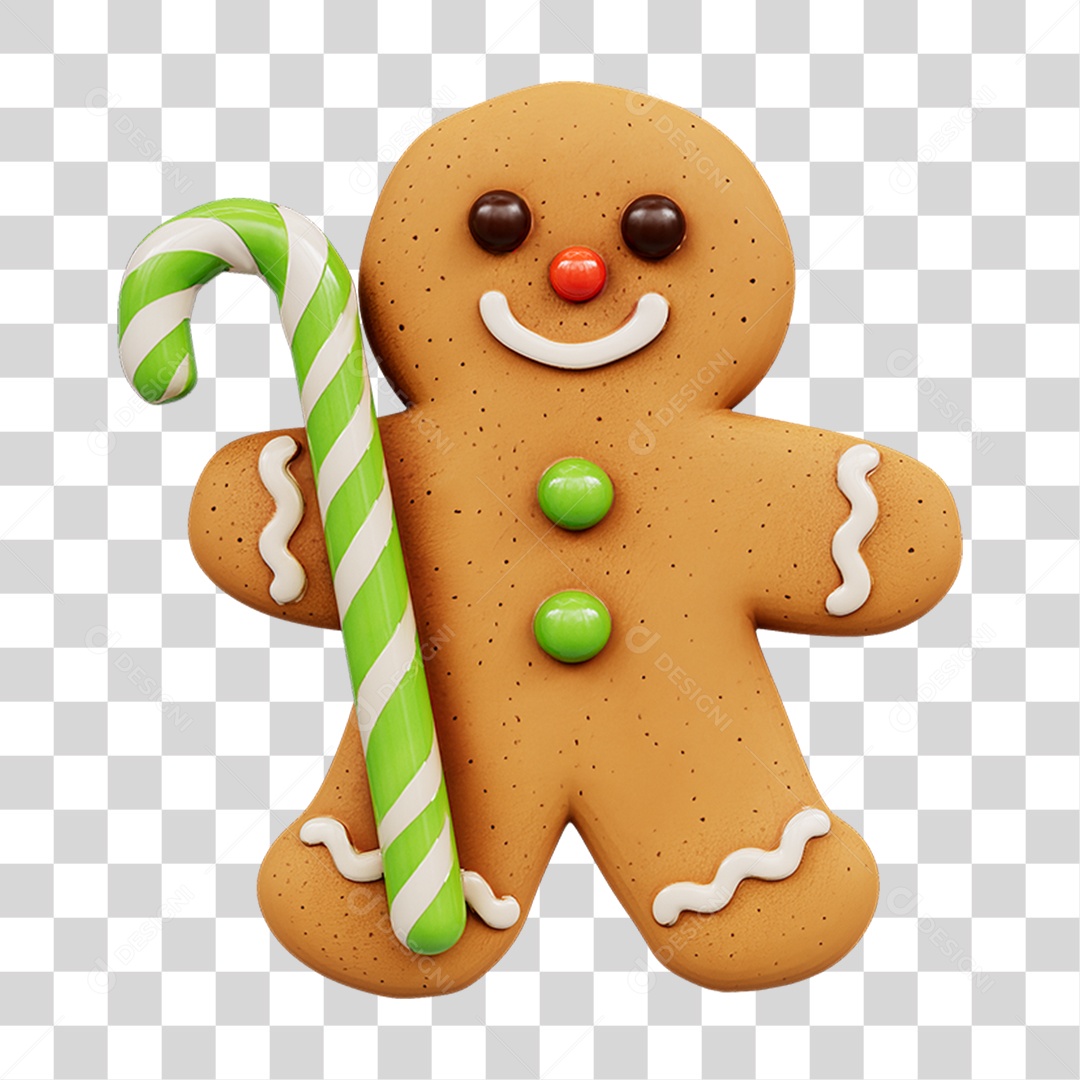 Biscoito de Natal PNG Transparente