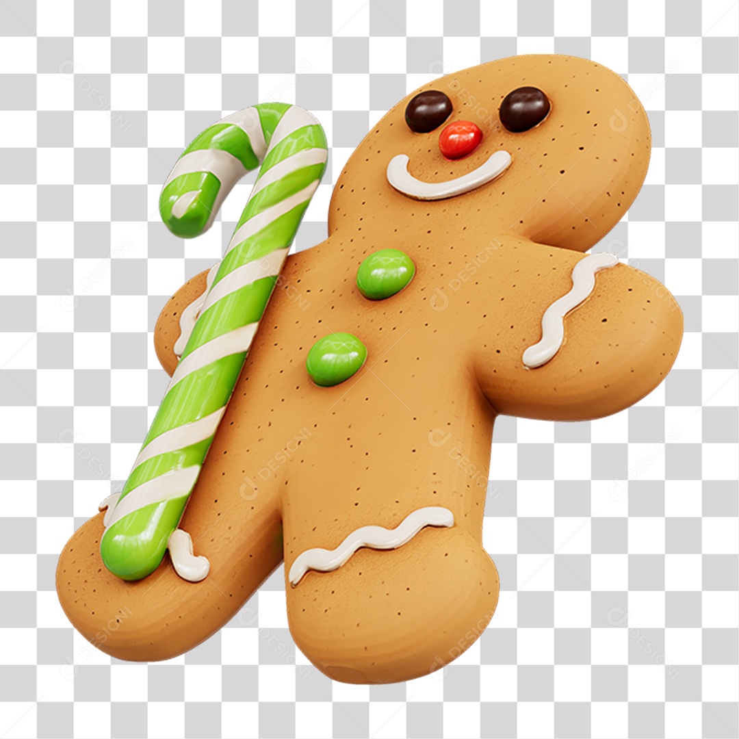 Biscoito de Natal PNG Transparente