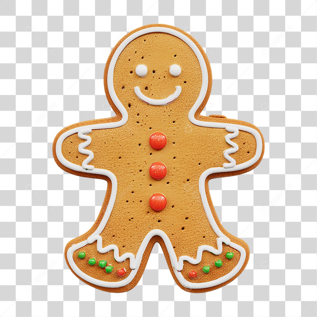 Biscoito de Natal PNG Transparente