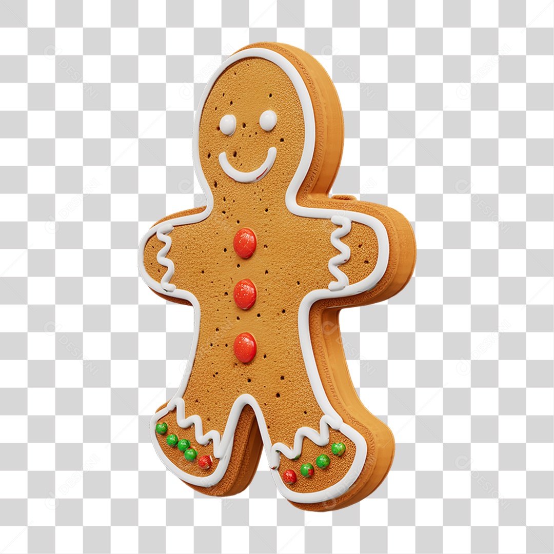 Biscoito de Natal PNG Transparente