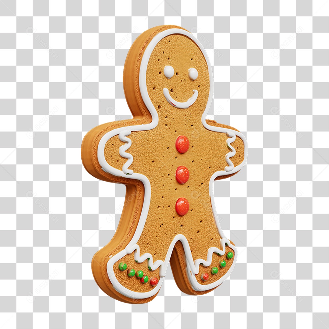 Biscoito de Natal PNG Transparente