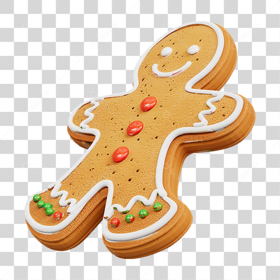 Biscoito de Natal PNG Transparente