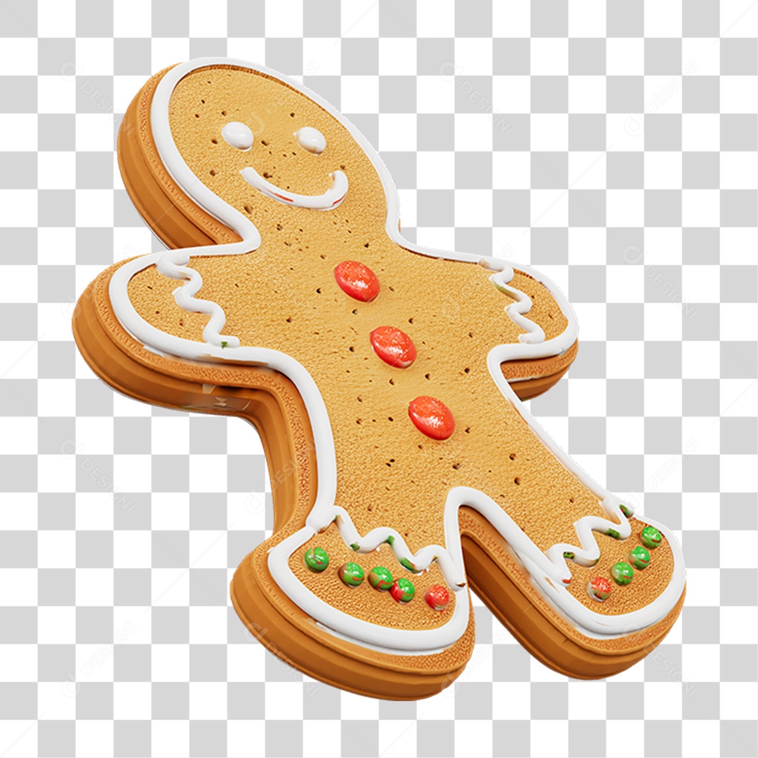 Biscoito de Natal PNG Transparente