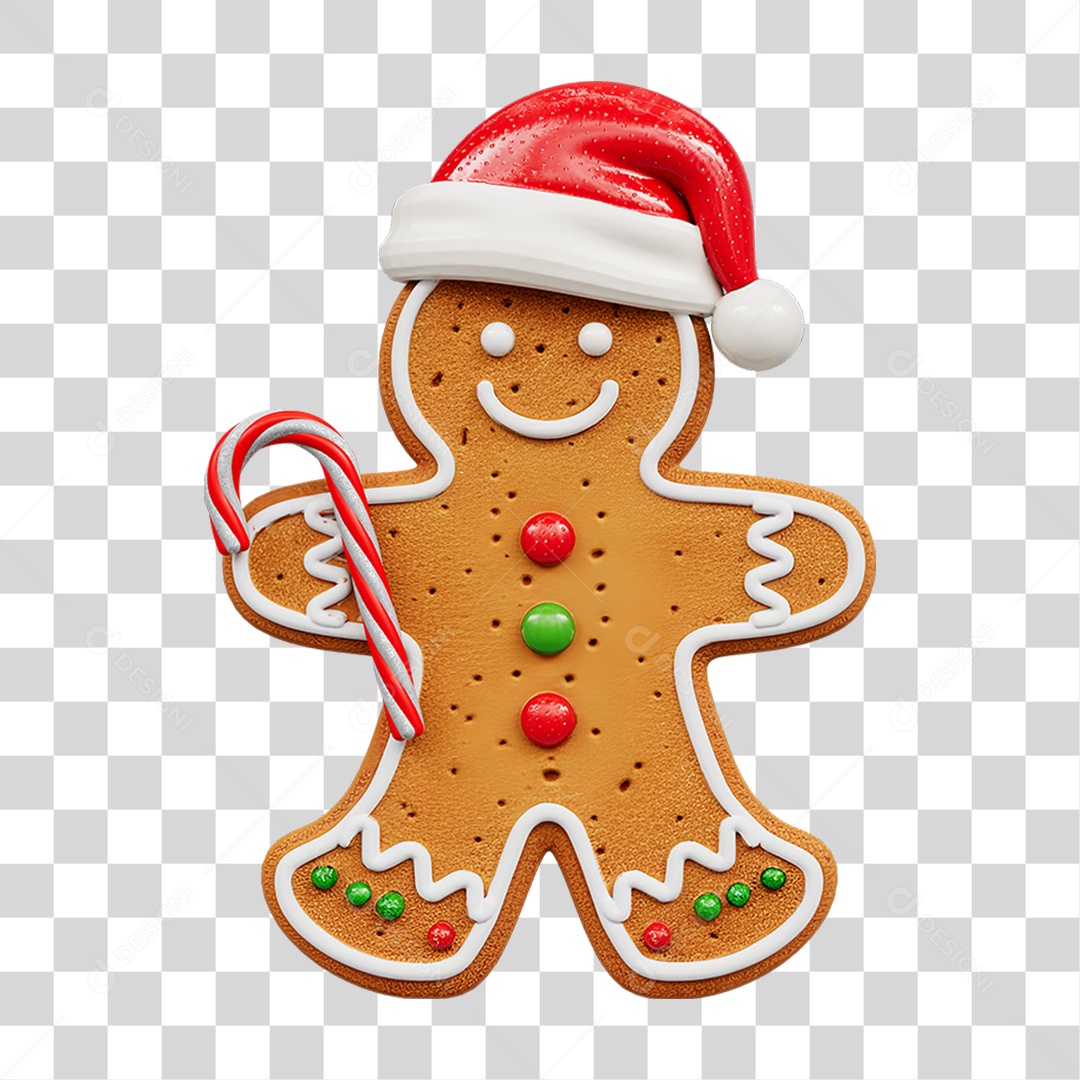 Biscoito de Natal PNG Transparente