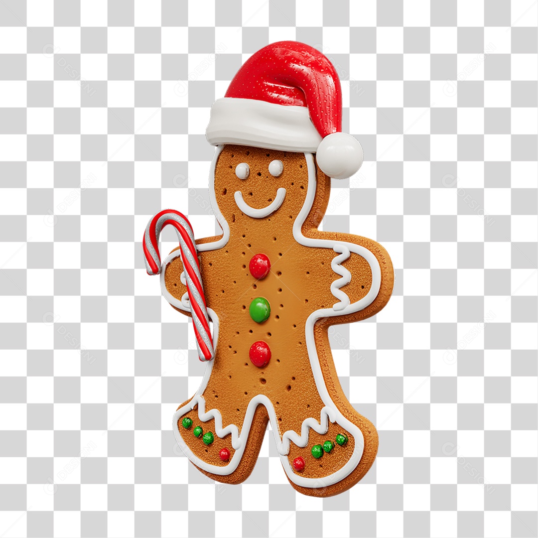 Biscoito de Natal PNG Transparente