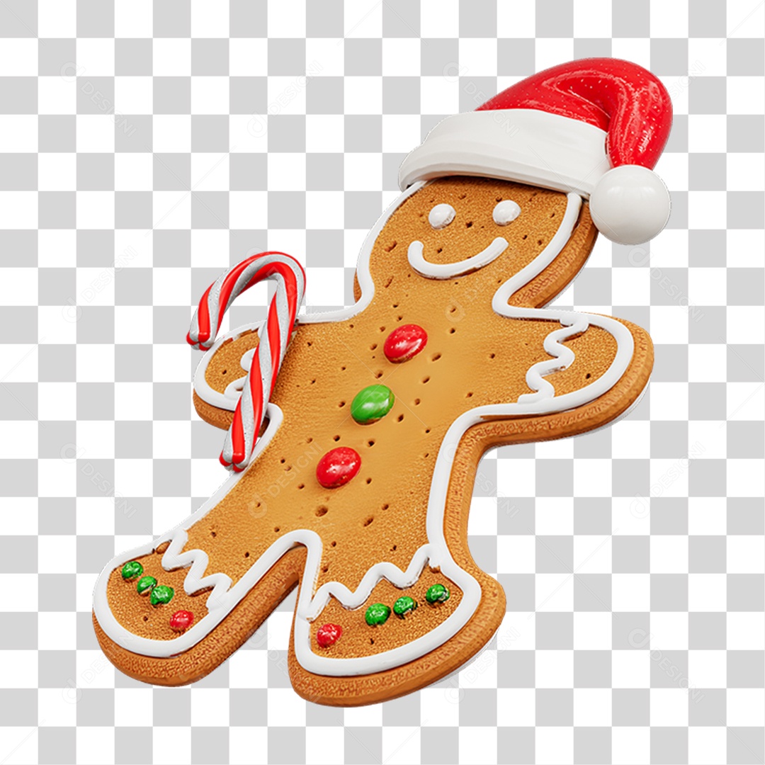 Biscoito de Natal PNG Transparente