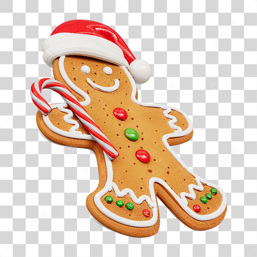 Biscoito de Natal PNG Transparente