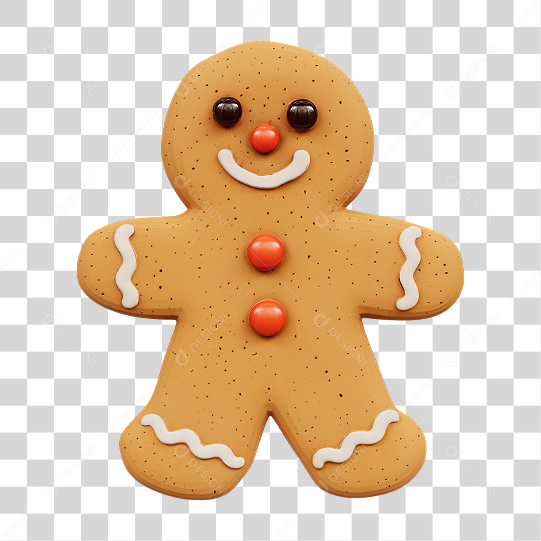 Biscoito de Natal PNG Transparente