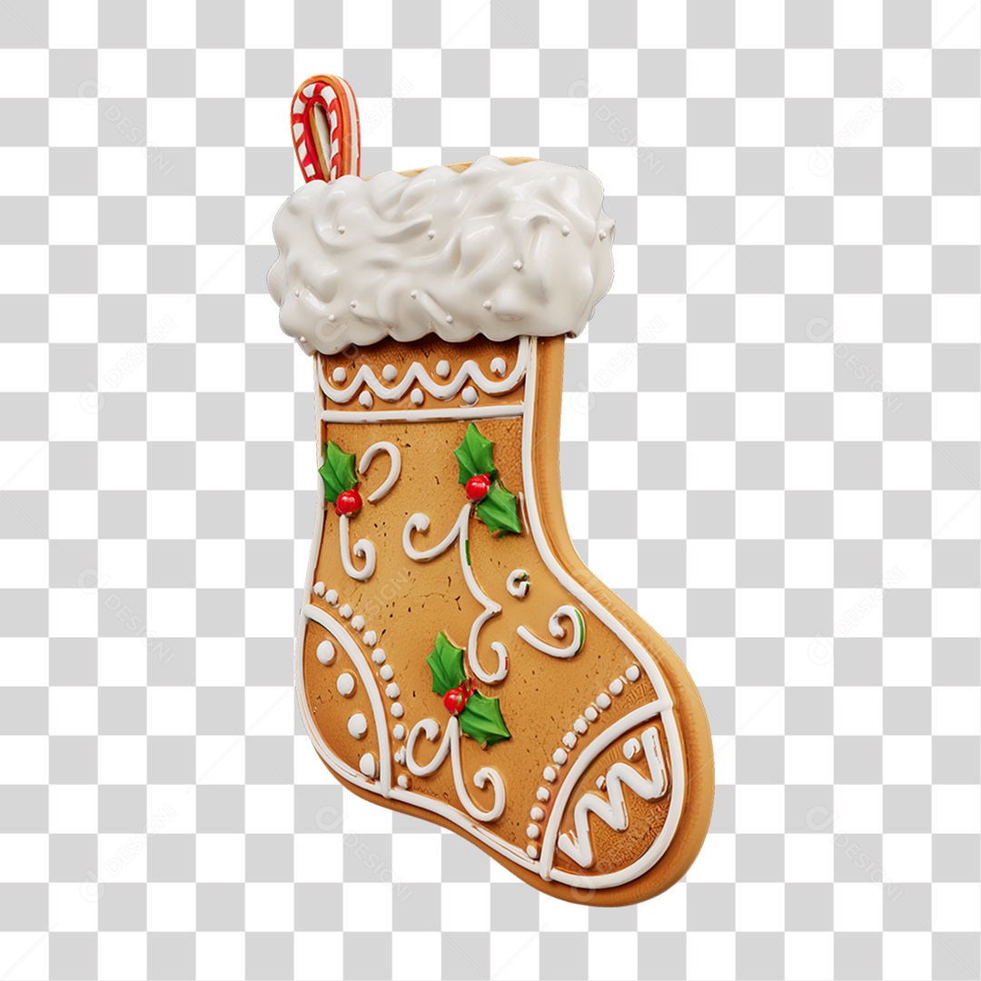 Biscoito de Natal PNG Transparente