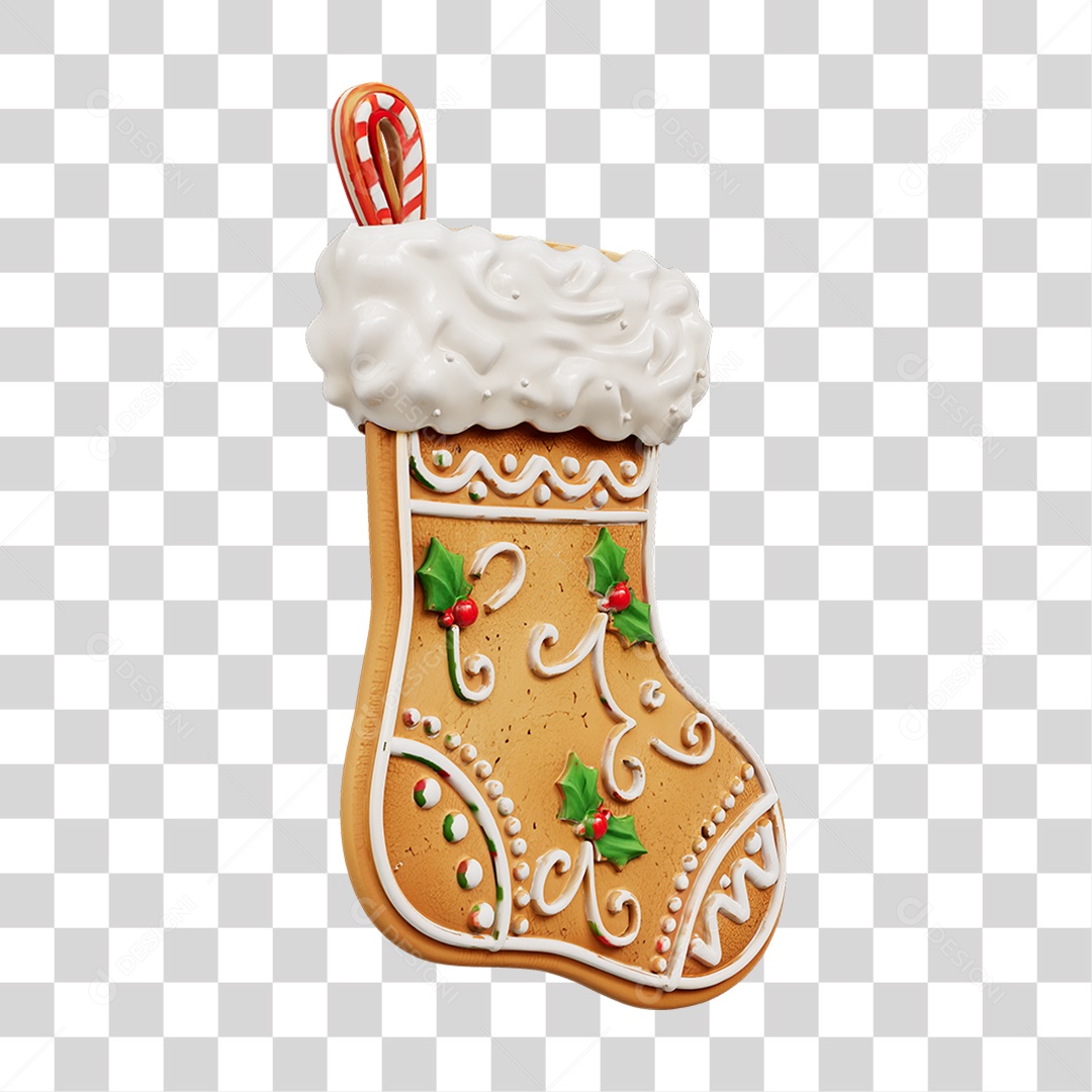 Biscoito de Natal PNG Transparente