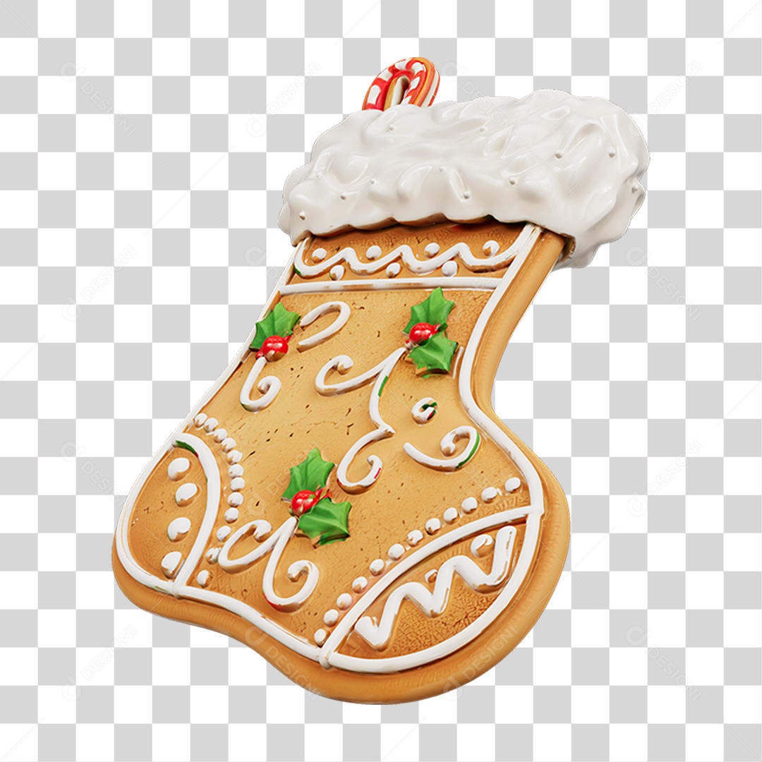 Biscoito de Natal PNG Transparente