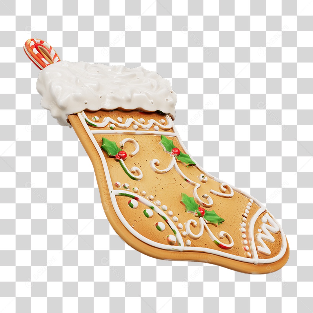 Biscoito de Natal PNG Transparente