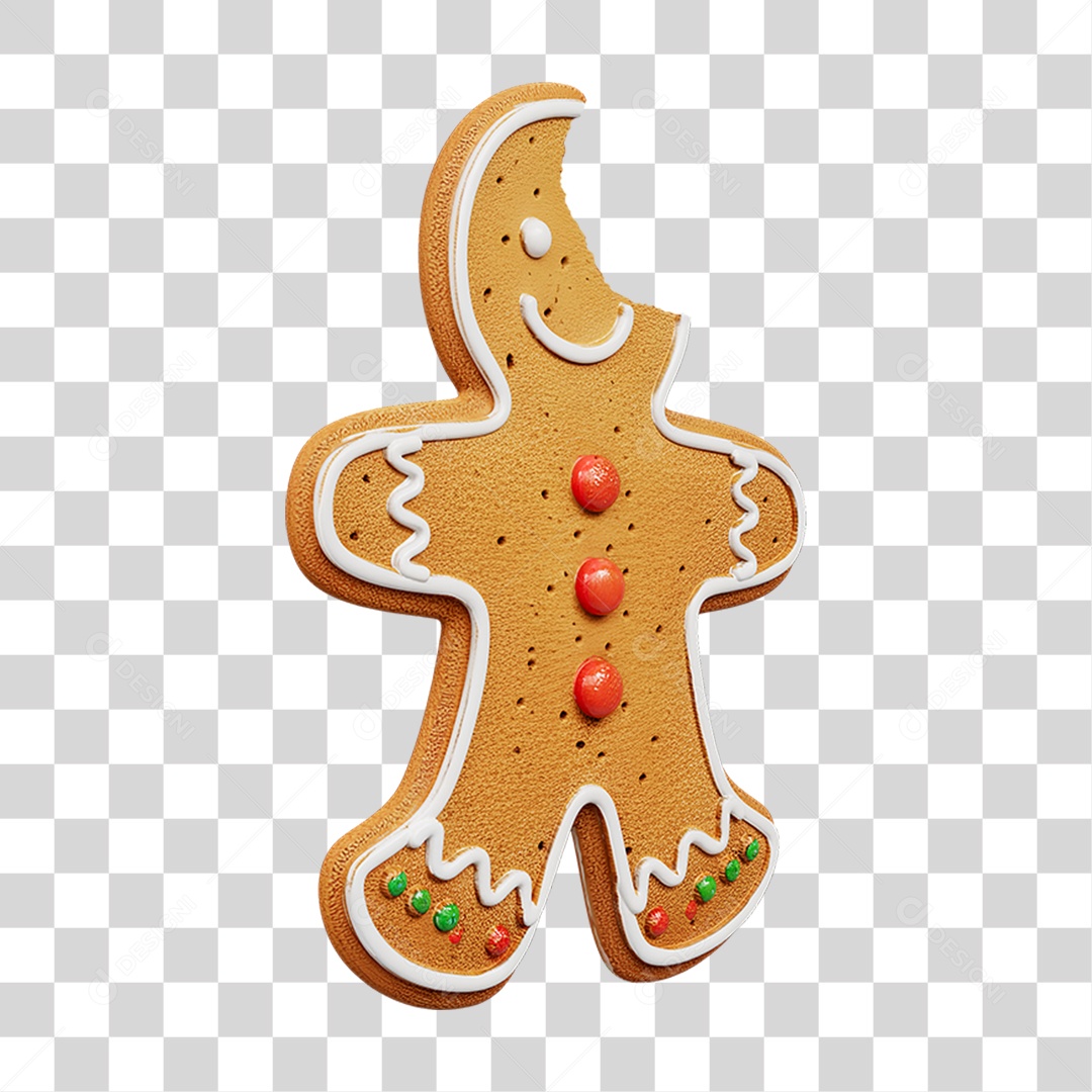 Biscoito de Natal PNG Transparente