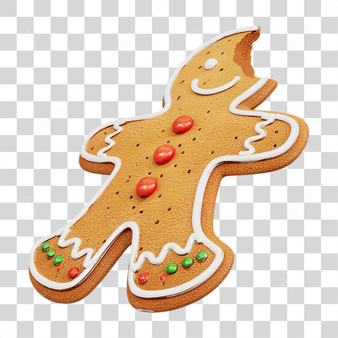 Biscoito de Natal PNG Transparente