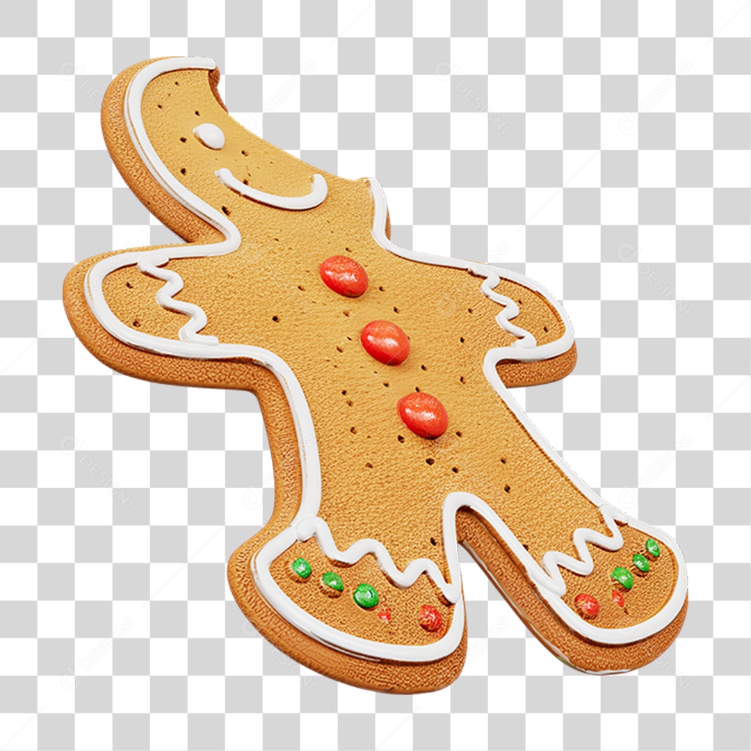 Biscoito de Natal PNG Transparente