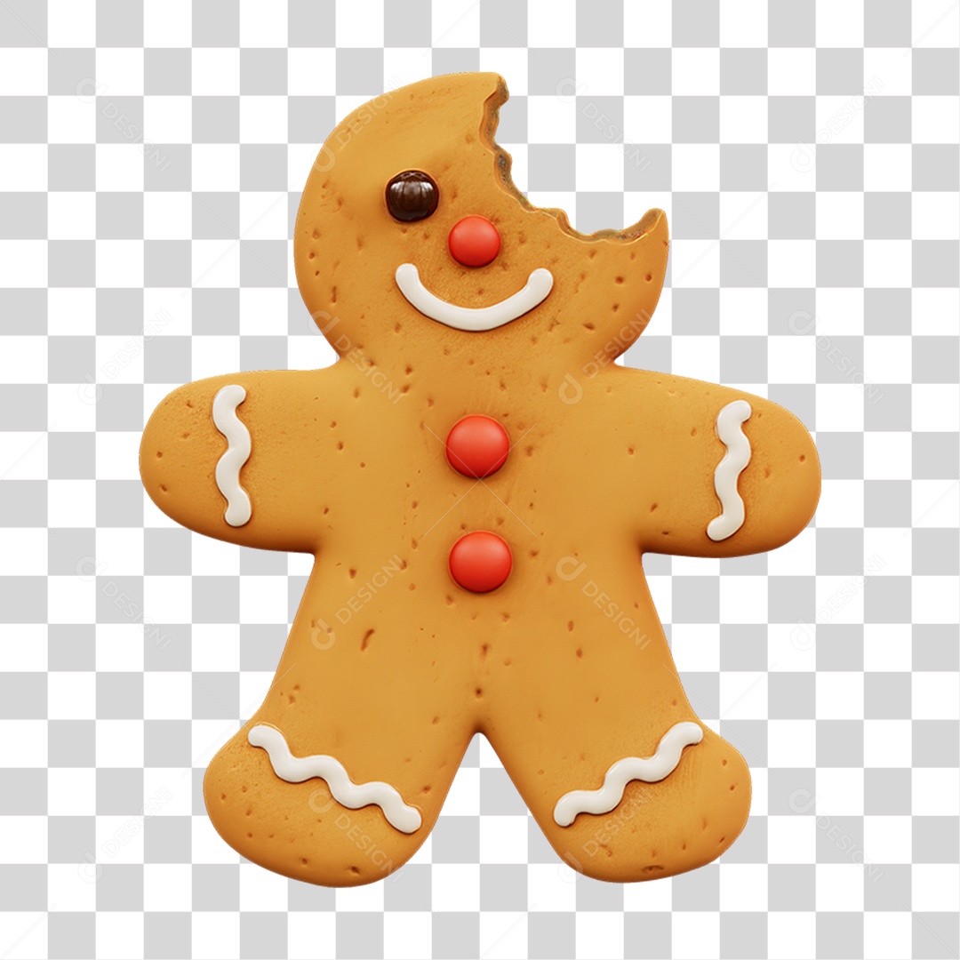 Biscoito de Natal PNG Transparente