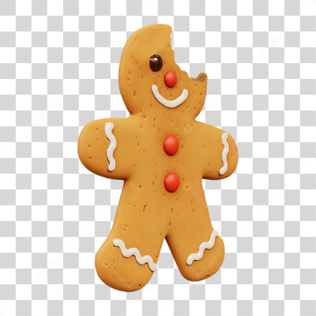 Biscoito de Natal PNG Transparente