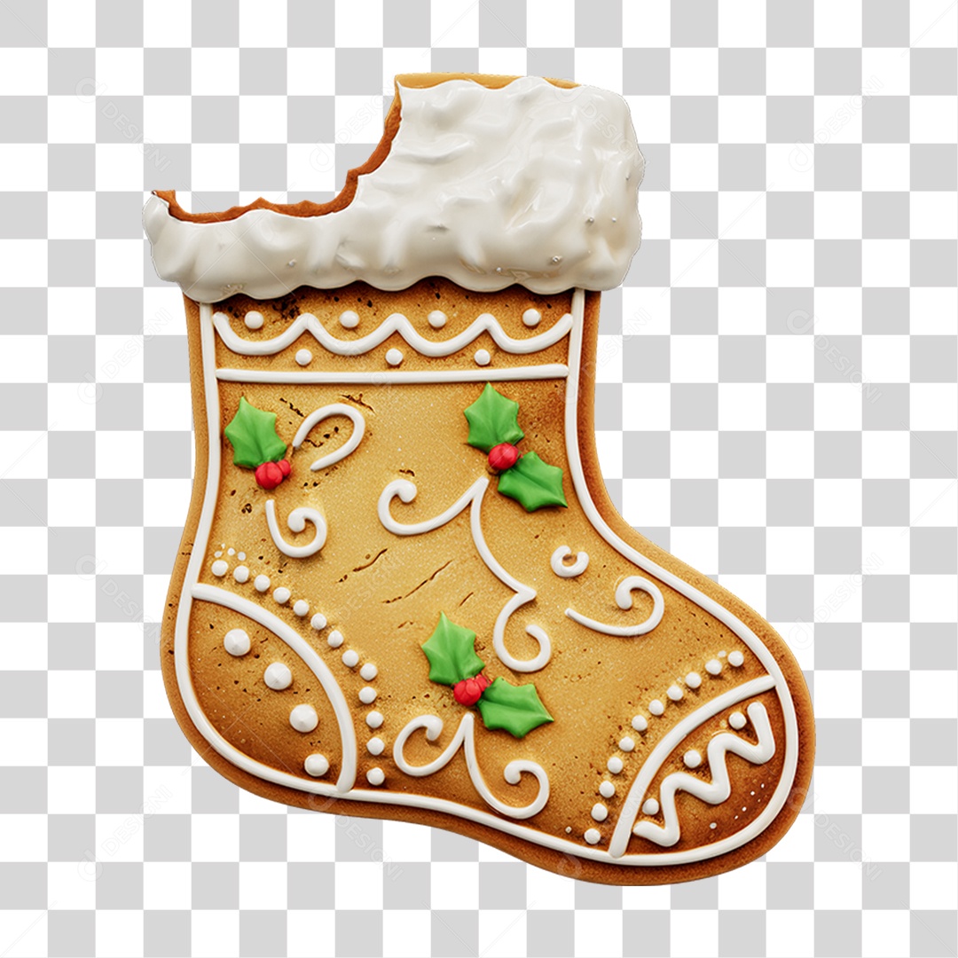 Biscoito de Natal PNG Transparente