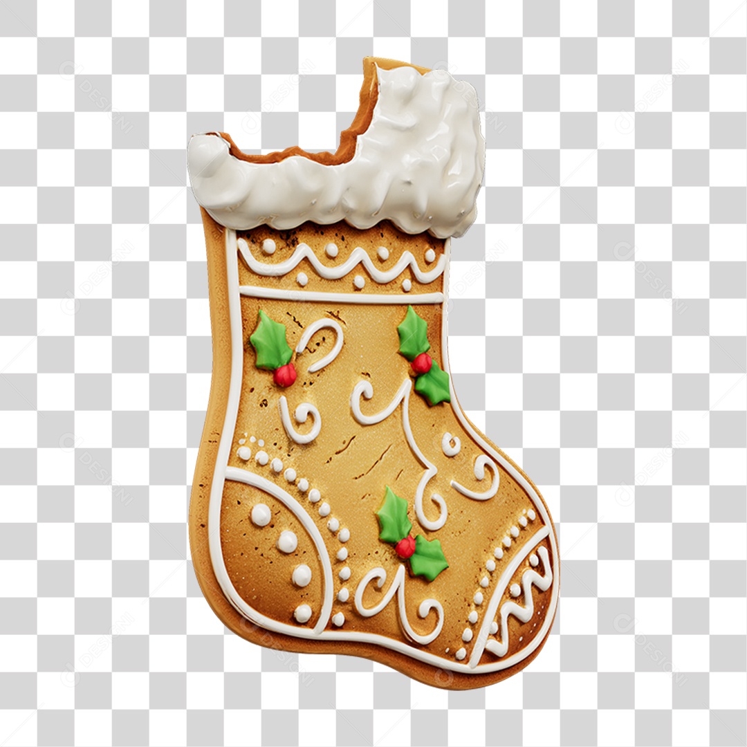 Biscoito de Natal PNG Transparente