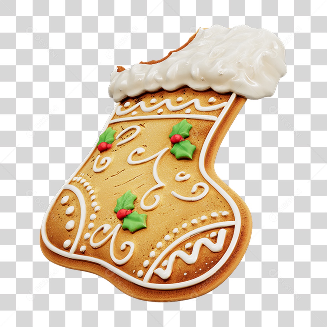 Biscoito de Natal PNG Transparente