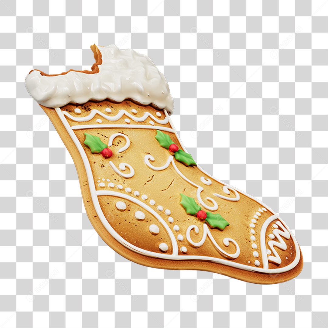 Biscoito de Natal PNG Transparente