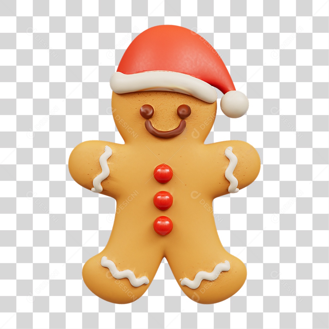 Biscoito de Natal PNG Transparente