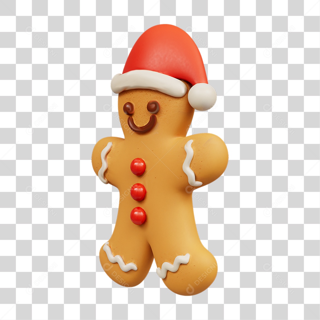 Biscoito de Natal PNG Transparente