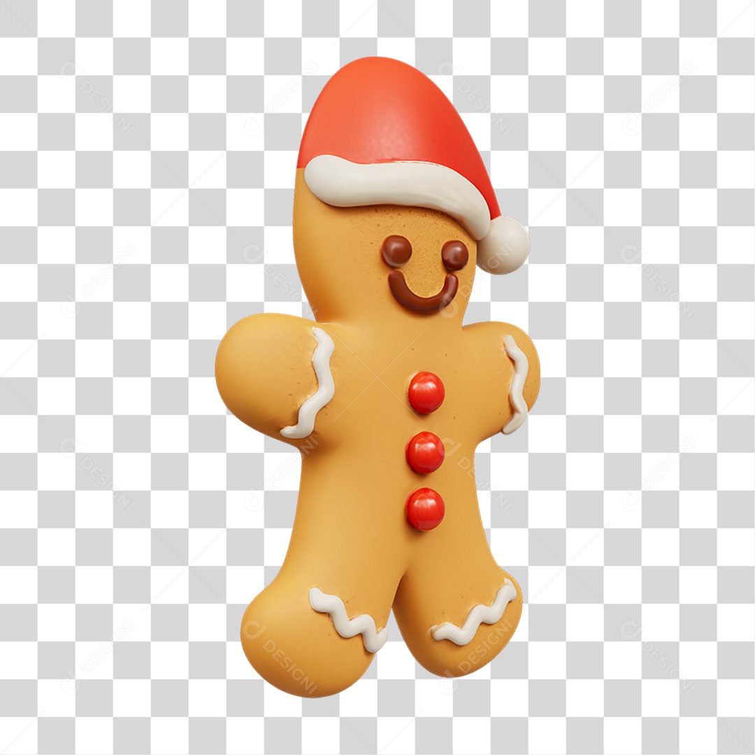 Biscoito de Natal PNG Transparente