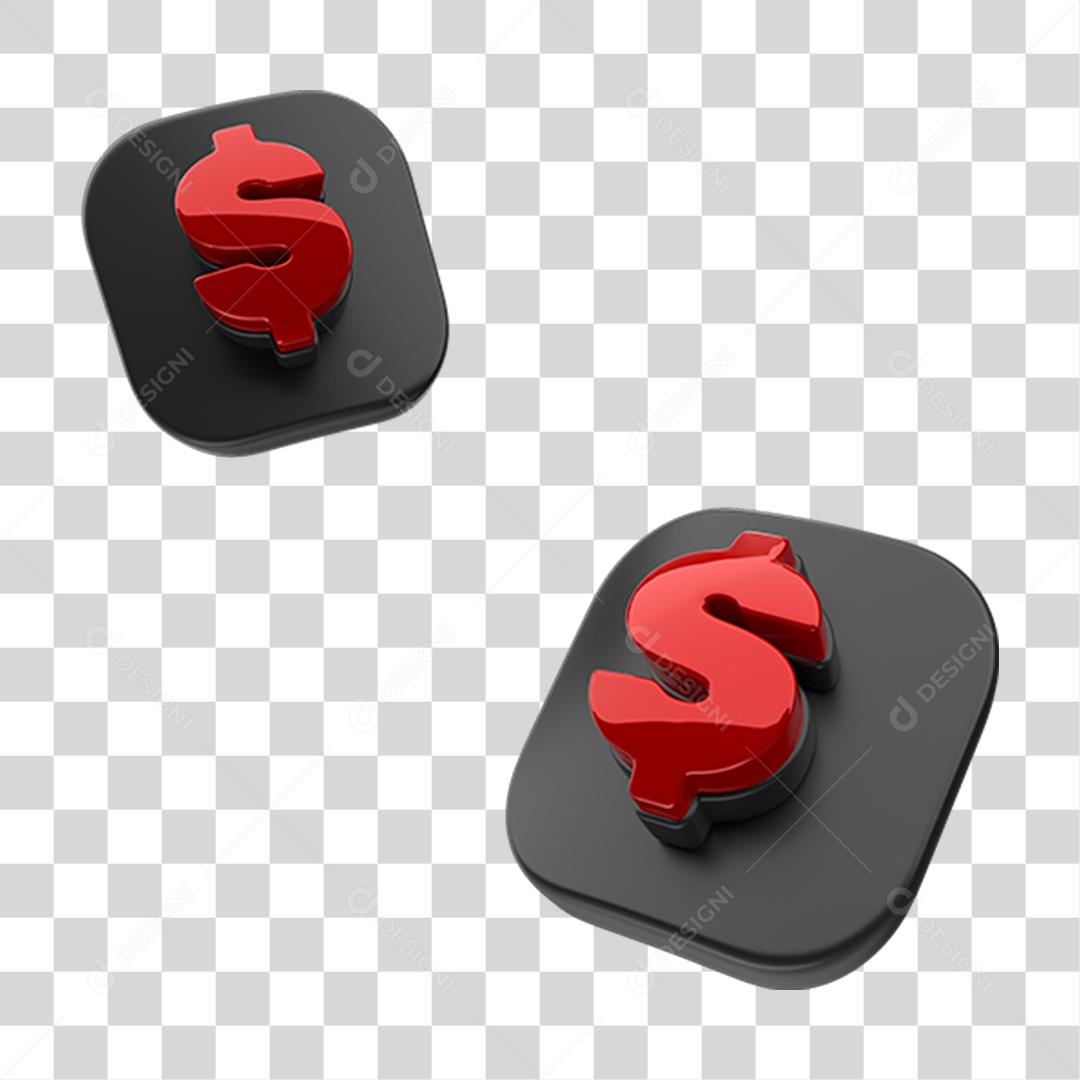 Símbolo Cifrão PNG Transparente