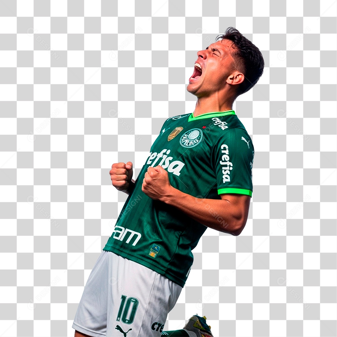 Jogador do Palmeiras PNG Transparente