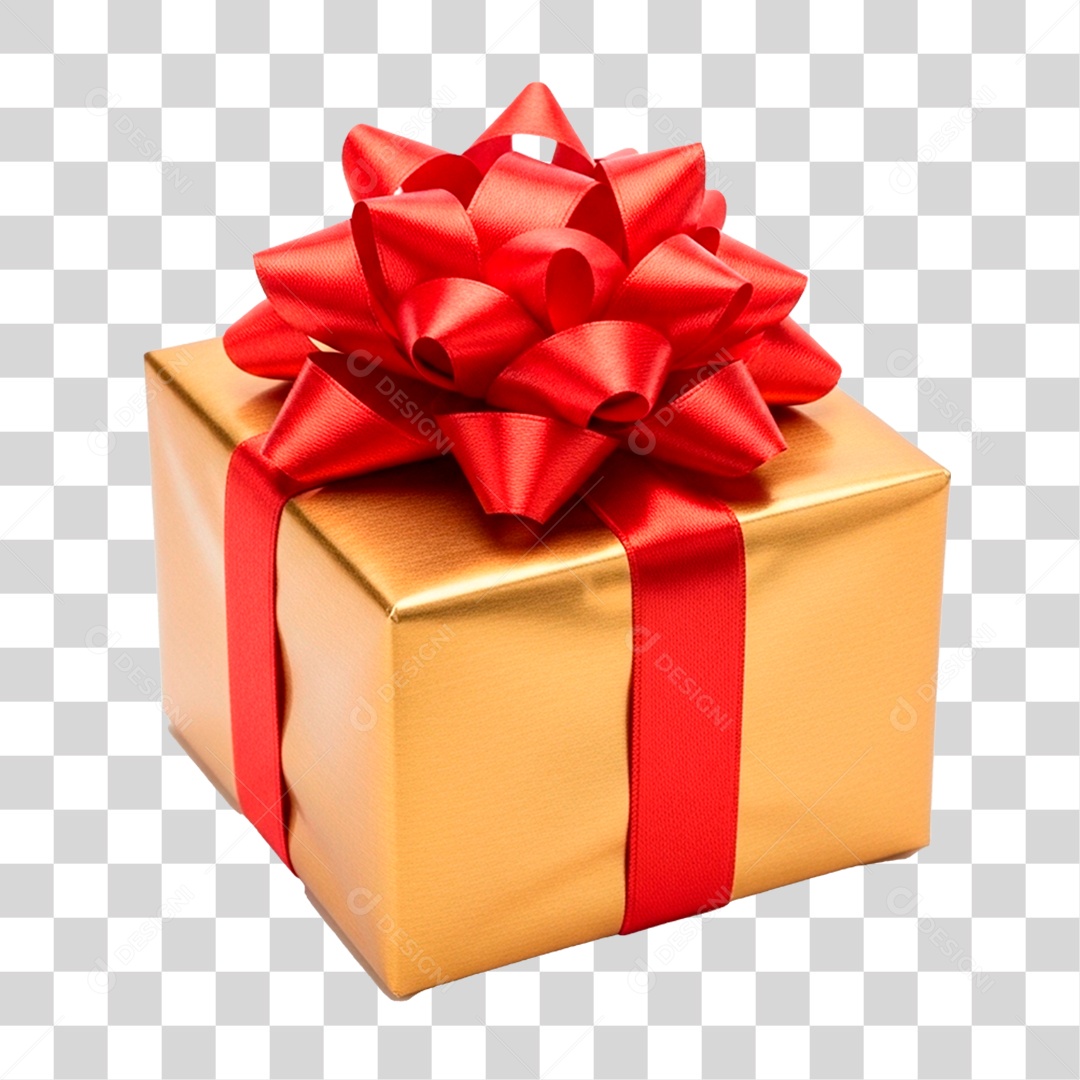 Caixa de Presente PNG Transparente