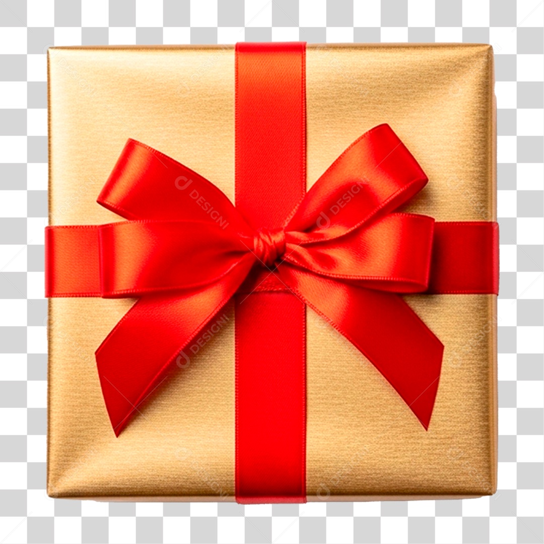 Caixa de Presente PNG Transparente
