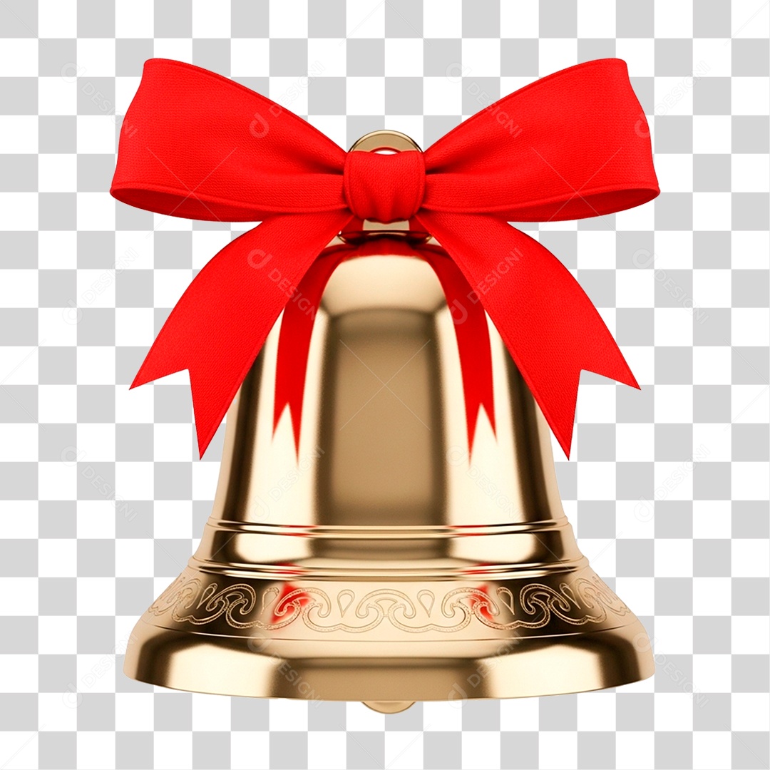 Sino Dourado PNG Transparente